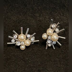 VINTAGE MCM “Sputnik” Clip On Earrings